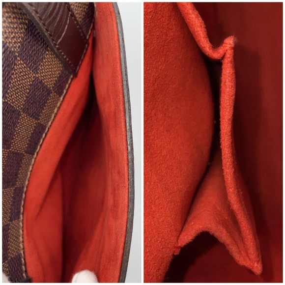 Fabulous Auth Louis Vuitton Damier Ebene  Canvas Parioli Bag  Discontinued - Picture 6 of 7